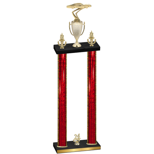 Double Red Glacier Year Cars Trophy
