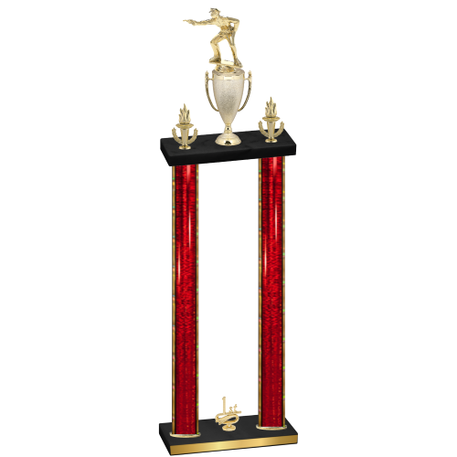 Double Red Glacier First Place Shooter Trophy