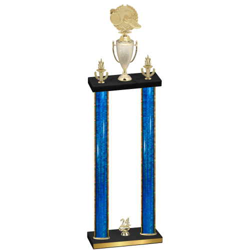 Double Blue Glacier Year Running Trophy
