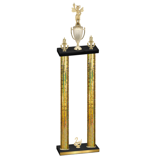Double Gold Glacier Second Place Academics Trophy