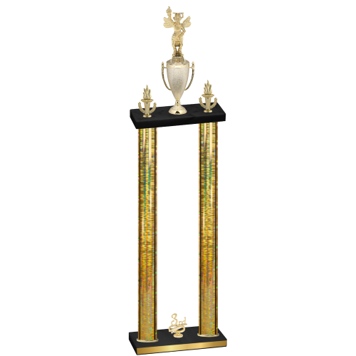 Double Gold Glacier Third Place Academics Trophy