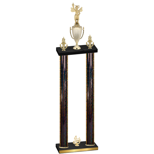 Double Black Glacier Fourth Place Academics Trophy