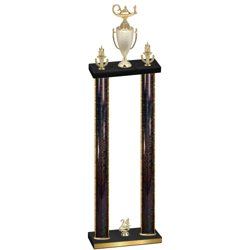 Double Black Glacier Year Academics Trophy