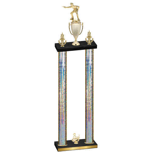 Double Silver Glacier Third Place Shooter Trophy