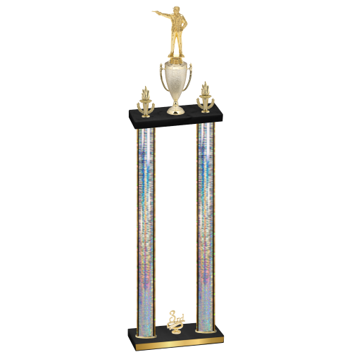 Double Silver Glacier Third Place Shooter Trophy