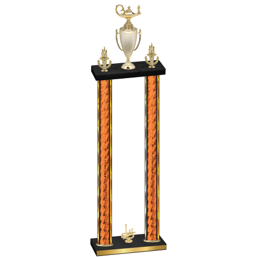 Double Orange Glacier First Place Academics Trophy