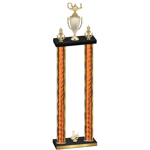 Double Orange Glacier Third Place Academics Trophy