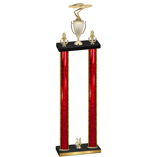 Double Red Glacier Year Cars Trophy