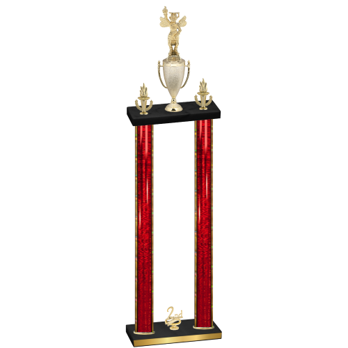 Double Red Glacier Second Place Academics Trophy