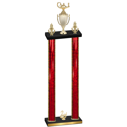 Double Red Glacier Second Place Academics Trophy