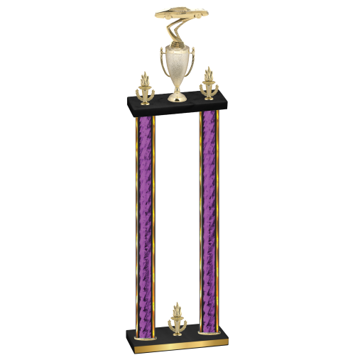 Double Purple Glacier Victory Cars Trophy