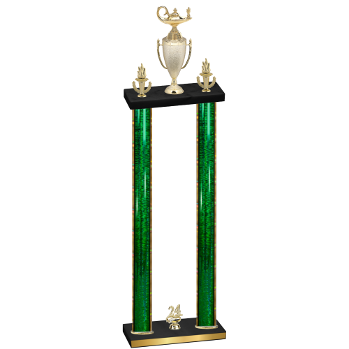 Double Green Glacier Year Academics Trophy
