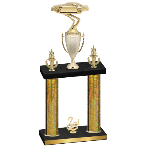 Double Gold Glacier Second Place Cars Trophy