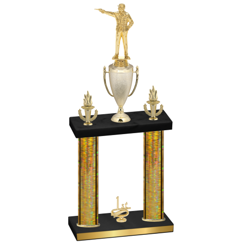 Double Gold Glacier First Place Shooter Trophy