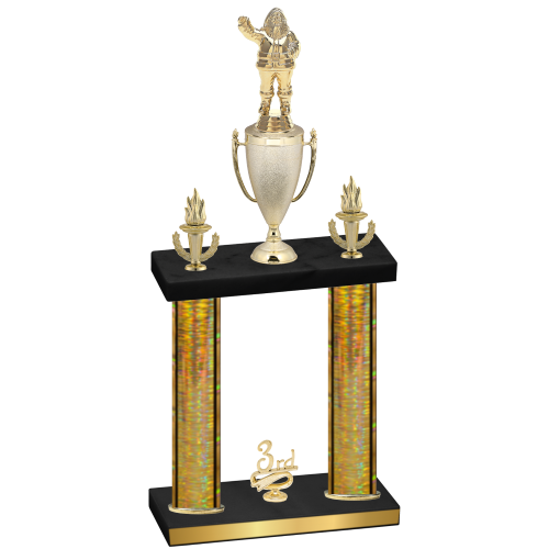 Double Gold Glacier Third Place Holiday Trophy