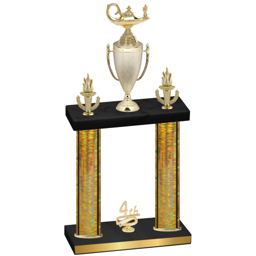 Double Gold Glacier Fourth Place Academics Trophy