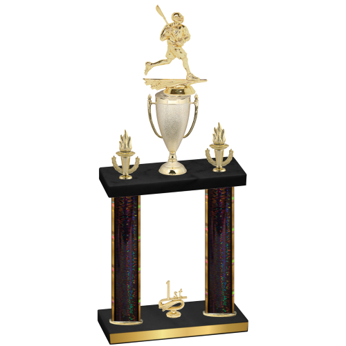 Double Black Glacier First Place Lacrosse Trophy