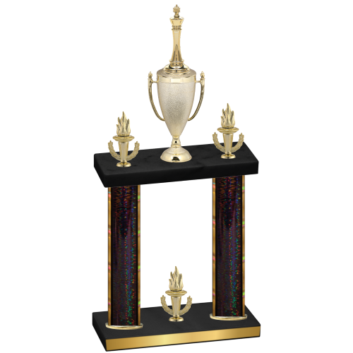 Double Black Glacier Victory Chess Trophy