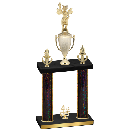 Double Black Glacier Fourth Place Academics Trophy