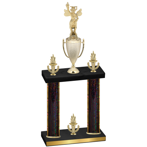Double Black Glacier Victory Academics Trophy