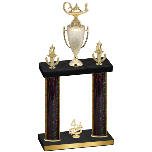 Double Black Glacier Fourth Place Academics Trophy
