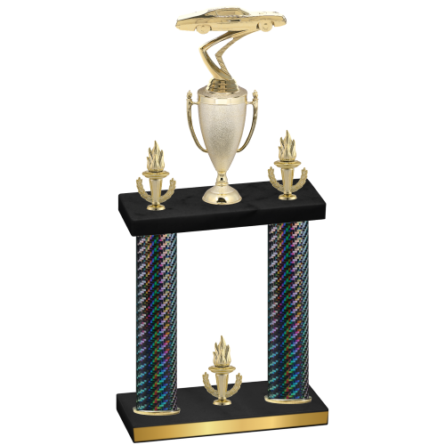 Double Black Carbon Fiber Victory Cars Trophy