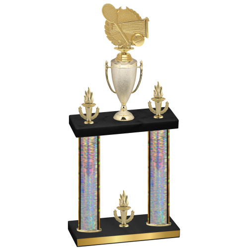 Double Silver Glacier Victory Tennis Trophy