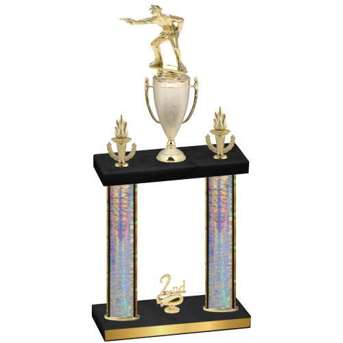 Double Silver Glacier Second Place Shooter Trophy
