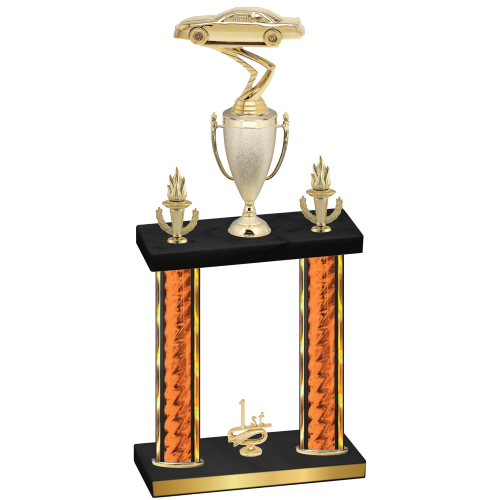 Double Orange Glacier First Place Cars Trophy