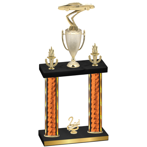Double Orange Glacier Second Place Cars Trophy