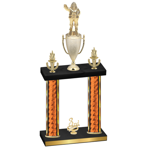 Double Orange Glacier Third Place Holiday Trophy