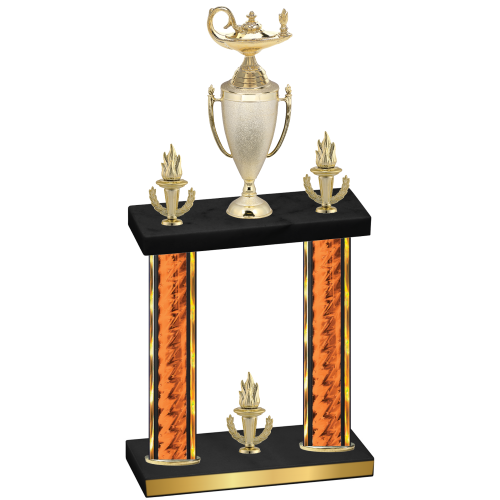 Double Orange Glacier Victory Academics Trophy