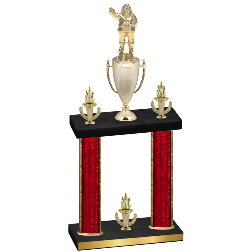 Double Red Glacier Victory Holiday Trophy