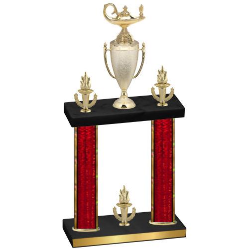 Double Red Glacier Victory Academics Trophy