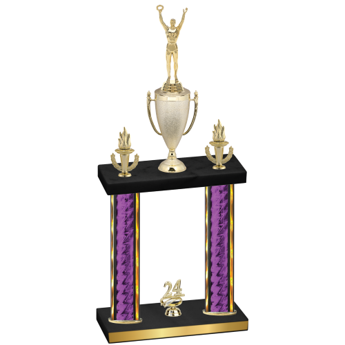 Double Purple Glacier Year Victory Trophy