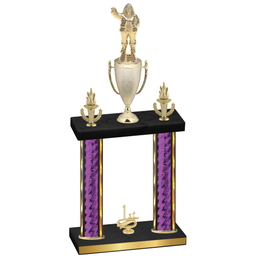 Double Purple Glacier First Place Holiday Trophy