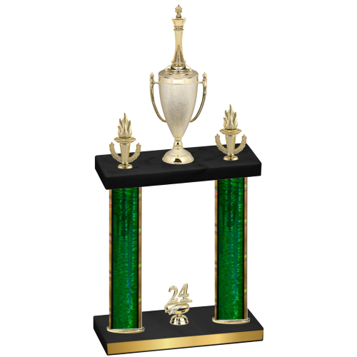 Double Green Glacier Year Chess Trophy