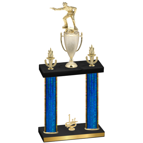 Double Blue Glacier First Place Shooter Trophy