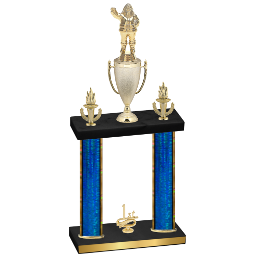 Double Blue Glacier First Place Holiday Trophy