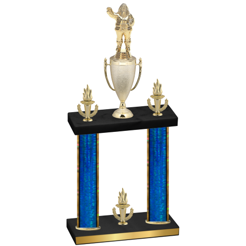 Double Blue Glacier Victory Holiday Trophy