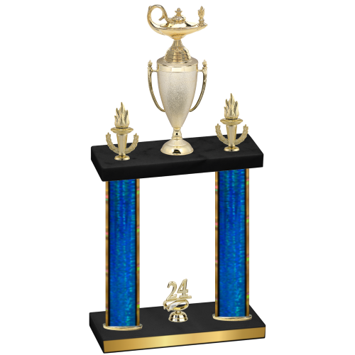 Double Blue Glacier Year Academics Trophy