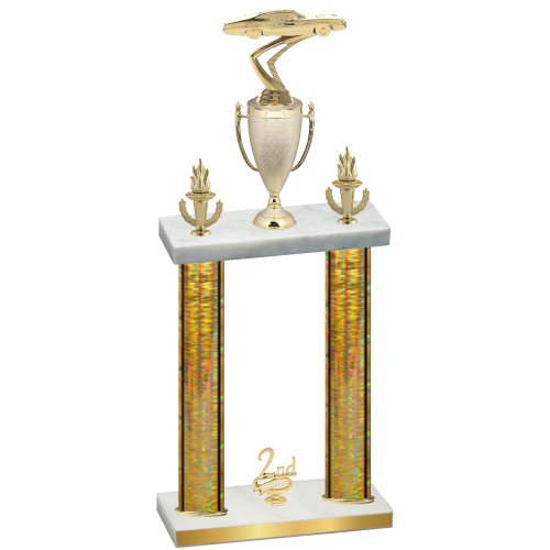 Double Gold Glacier Second Place Cars Trophy