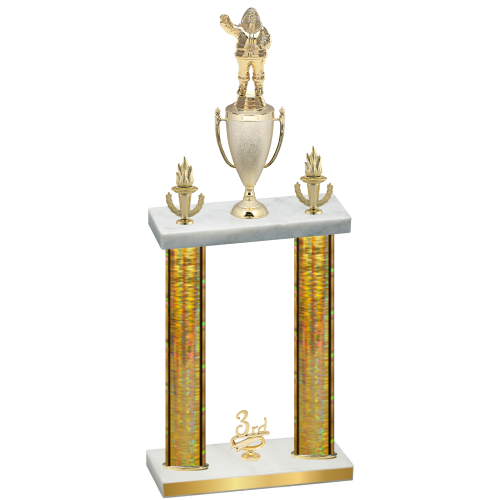 Double Gold Glacier Third Place Holiday Trophy