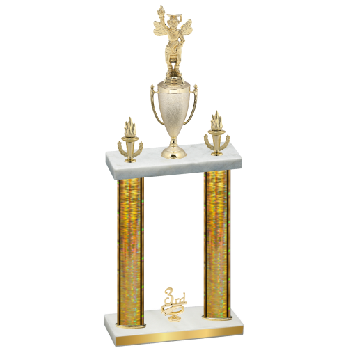 Double Gold Glacier Third Place Academics Trophy