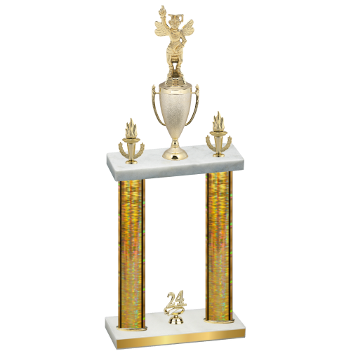 Double Gold Glacier Year Academics Trophy