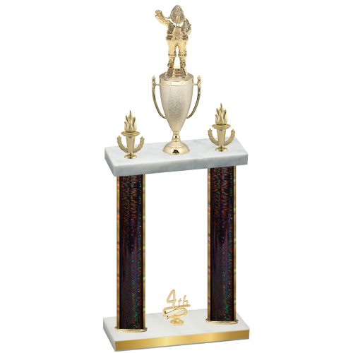 Double Black Glacier Fourth Place Holiday Trophy