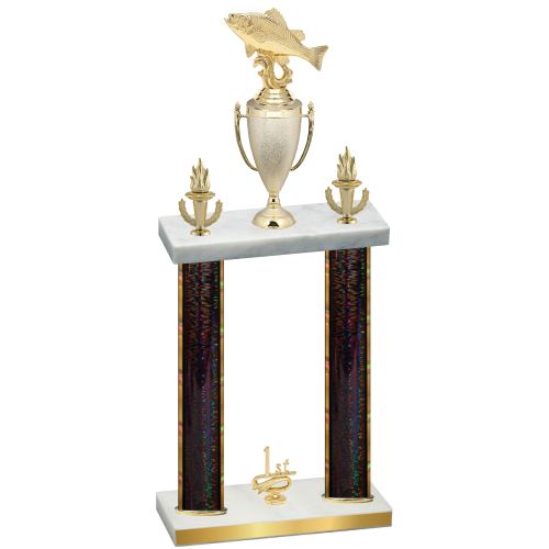 Double Black Glacier First Place Fishing Trophy