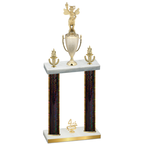 Double Black Glacier Fourth Place Academics Trophy