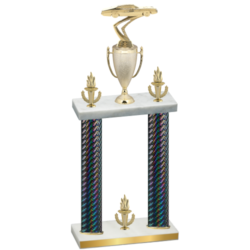 Double Black Carbon Fiber Victory Cars Trophy