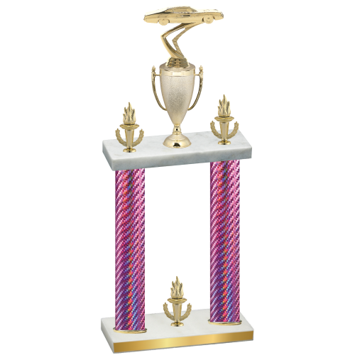 Double Pink Carbon Fiber Victory Cars Trophy